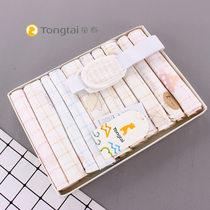 Tongtai cotton diapers send fixing belt washable newborn diapers baby big meson cloth full cotton breathable 10 strips