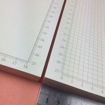 A4 Ruler coordinate paper 1MM2MM5MM scale paper Grid paper Dot paper Lattice paper Drawing dot paper