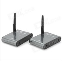 Wireless 2 4G digital universal speaker power amplifier computer DVD wireless audio transceiver 3 5AV adapter