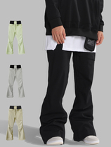 POMT skinny ski pants men and women with the same waterproof and breathable full pressure glue snow skirt detachable veneer double board