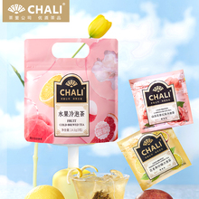 Chali Летний холодный чай, персик, зелёный чай, лиловый чай, фрукты, лимоны, холодный чай, компания выпустила 5 пакетов