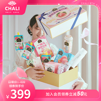 (8th Anniversary Limited)CHALI Tea Peach Oolong Specialist Gift Box Cold-brewed tea Milk tea stick Bag soaked fruit tea