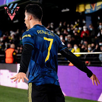 21-22 season Manchester Uniteds second away jersey 7 C Roof player version short sleeve football uniform GM4616