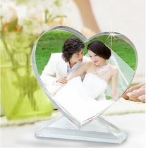 Creative couple diy custom photo making heart-shaped photo album photo frame gift book photo frame memorial book set-up table photo