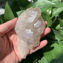 Yungui Shining Diamond Crystal White Crystal Super White Crystal Original Stone Natural Crystal Meditation Energy Crystal