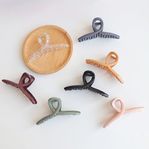 Zhao Lusi The same hairpin grip clip large ponytail grip Back of the head hair grip fixed hair clip headdress shark clip