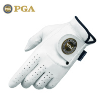 American PGA golf gloves mens leather gloves full sheepskin Velcro non-slip super breathable