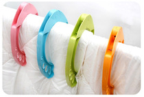 Balcony railing sheets drying quilt large clip cotton clip large strong fixed windproof thick plastic clip