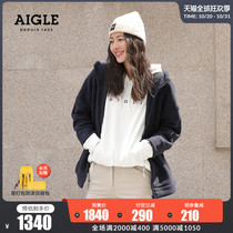 Pre-sale-AIGLE AIGLE autumn and winter 2021 MABEL F21 female thick anti-splashing water wear-resistant full pull fleece