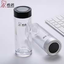 Sinoe Plastic Portable Water Cup Small Transparent PC Cup for Men and Women 8041 8042 8043