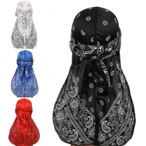 Personality Hiphop tide street dance BBOY hip hop rap cashew flower big square scarf street basketball headscarf men and women