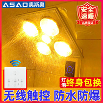 Wall-mounted bath bully lamp toilet heater shower room bathroom thermal insulation lamp bathroom heating lamp heating lamp heating lamp