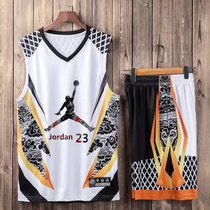 Guochao Li Ning co-name Jersey Iverson Curry Owen basketball suit suit men and children student match suit customization