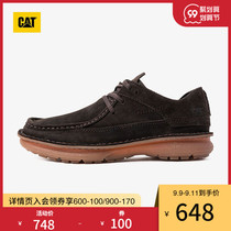 CAT Carter autumn leather shoes men comfortable lightweight non-slip casual leather shoes men counter the same model