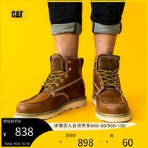CAT Carter Evergreen Martin Boots Men Breathable Dry Outdoor Slip Boots Men Casual Boots