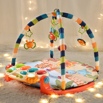 Baby fitness rack Pedal piano 3 months newborn baby 6 childrens toys 0-1 year old boy 2 girl accessories