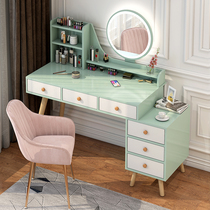 Nordic dresser Light luxury modern simple large makeup table storage cabinet One net red ins wind bedroom small apartment