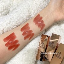 Spot ▲ Korea 3CE gold tube shell Matte Lipstick Lipstick Autumn Winter 226 227 228 maple leaf color 333#