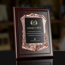High-end wooden authorization card custom medals Honor certificate Distributors and sellers to join custom creative commemorative listing
