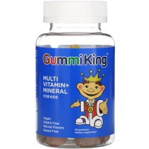 Pre-order Gummi King children's special comprehensive vitamin and mineral fudge multi-fruit flavor 60 tablets