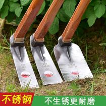  Hoe digging bamboo shoots Household all-steel weeding special tools Agricultural users outside ripping soil and wasteland cross pick agricultural tools dual-use digging