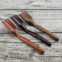 Ebony teaspoon teaspoon bamboo tea shovel tea tea spoon kung fu tea set tea ceremony accessories