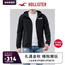 Hollister autumn trend mesh lined full zipper trench coat men 309348-1