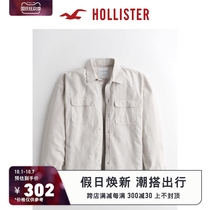 Hollister2021 Autumn New flannel casual shirt men 311527-1