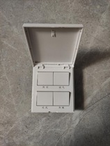 Op lighting bathroom switch Universal four-open 86 type four-in-one air-heated bathroom bathroom splash-proof 16A