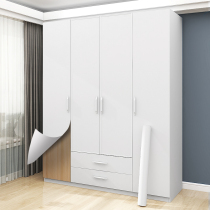 Skin Sensation Film Wardrobe Stickers RENOVATED SELF-ADHESIVE FORMALDEHYDE-FREE CABINET DOOR TRANSFER DOOR FURNITURE CHANGE COLOR SPECIAL CLING FILM THICKENED