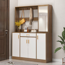 Shoe cabinet household entrance large capacity with hangers one-piece entry multi-function balcony foyer storage entrance cabinet