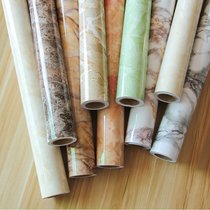 Thickened marbled stickers Kitchen oil-proof waterproof cabinet stove countertop high temperature self-adhesive furniture renovation wallpaper