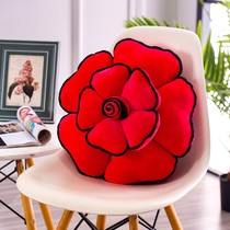 Sofa pillow cushion living room modern simple pillow cute bedside creative rose pillow plush waist