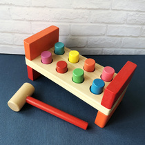 Enlightenment early education 6-12 months 1-2-3 years old baby Puzzle children piling table toy Infant wisdom beating table