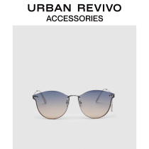 URBAN REVIVO2022 Spring New Lady Accessories Gradient Chain Metalens AW10TA8N2018