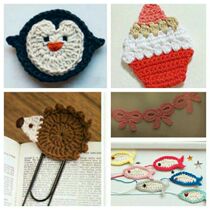 Wool crochet jewelry brooch 5 flat crochet small object B electronic diagram