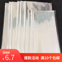 Flower wrapping paper material bouquet bottoming waterproof floral paper floral pure transparent plastic dustproof cellophane flower shop