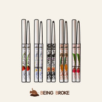 FLORTTE FLOWER LOALIA EYELLINA Durable Waterproof without fainting floral largine Strange Beauty and Silkworm With a Dual-use Pen