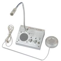 Aluminum alloy counter window two-way walkie-talkie microphone station Bank Hospital canteen amplifier microphone