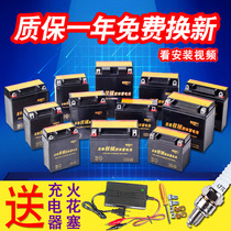 Motorcycle battery 12v maintenance-free 9A moped 125 scooter 7A curved beam car general dry battery battery