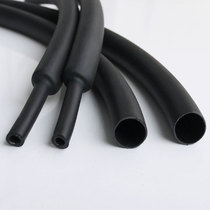 7 9mm black thermal shrinkage tube thermal casing with glue wire tube double wall thermal shrinkage pipe manufacturer direct sales