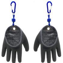 Spot catching fish anti-slip gloves anti-fish-proof PE wire braided latex fishing gloves fishing gear