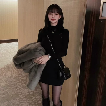 黑色连衣裙搭配包包-黑色连衣裙搭配包包促销价格、黑色连衣裙搭配包包 