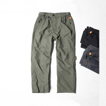 Foreign trade tail single autumn and winter new outdoor ski pants men's warm waterproof mountaineering thin single-layer ski pants size