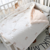Baby Doudou blanket Baby air conditioning quilt Summer thin new raw blanket Gauze small quilt Childrens blanket four seasons