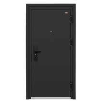 FUSIM anti-theft door black flat single door mother door entrance Villa security high-end Class A customization