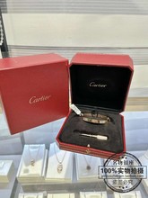 Поддельная 99 Новая Cartier 18k широкая версия розового золота 4 поколения браслет Love 16