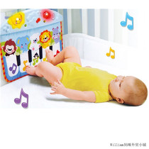 Baby pedal piano hanging pad newborn music game blanket fitness pad baby toy 0-1 years old 3-6-12 months