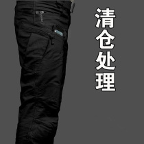 Spring and autumn archon X7 tactical trousers Mens slim special forces military camouflage pants Outdoor overalls straight training pants