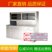 Stainless steel surface medicine cabinet Device cabinet locker all stainless steel producing table operation table